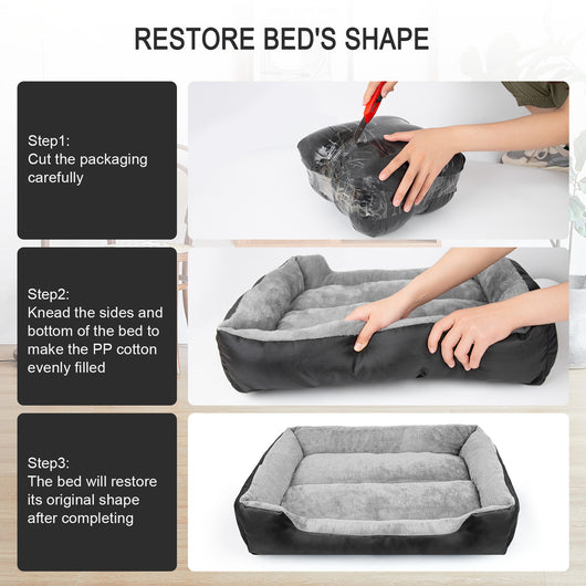 Cama Nido para Perros Medianos y Grandes - Transpirable y Versátil para Todas las Estaciones - Image 11