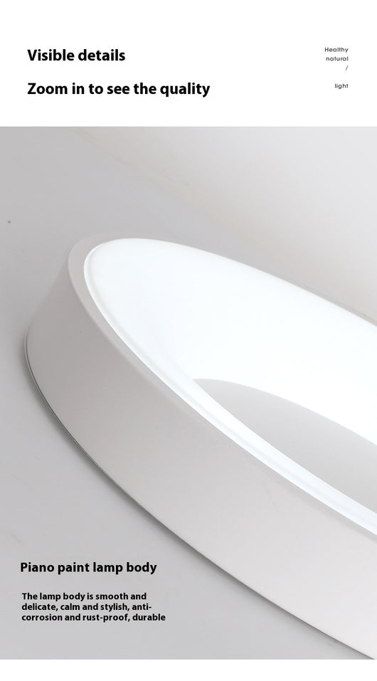 Lámpara de Techo LED Minimalista Redonda Macaron con Protección Ocular - Image 38