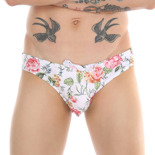 Bañador Estampado Tropical con Diseño de Hojas de Coco y Arce - Pantalón de Playa Multicolor Trendy - Image 3