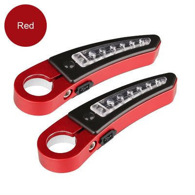 Manillar de Bicicleta con Funda de Goma y Luz LED Integrada - Image 8