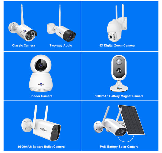 Sistema de Vigilancia Inalámbrico 360° 5MP con Visión Nocturna a Color Completo - Image 9