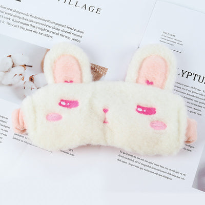 Antifaz Suave con Diseño de Conejito y Corazón - Máscara para Dormir Adorable - Image 11