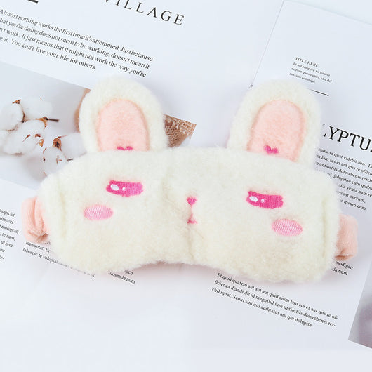 Antifaz Suave con Diseño de Conejito y Corazón - Máscara para Dormir Adorable - Image 11