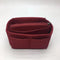 26 X 13x16 cm Wine Red