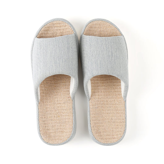 Pantuflas de Algodón y Lino para Parejas - Cómodas Todo el Año - Image 7