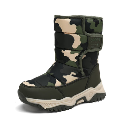 Zapatillas Altas de Camuflaje Unisex para Niños - Image 9