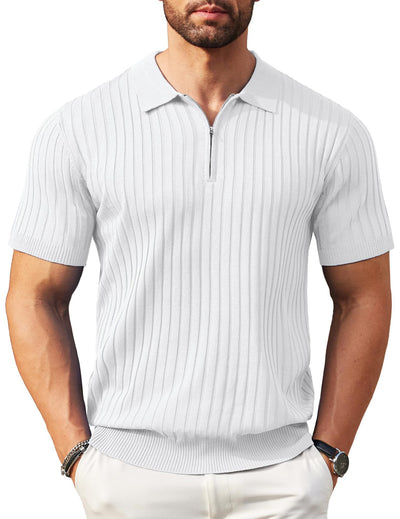Polo Deportivo Hombre Manga Corta con Cierre - Estilo Golf Casual - Image 8