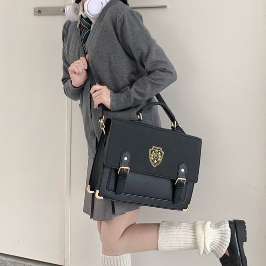 Bolsa Crossbody Escolar Uniforme de Estilo Universitario - Image 19