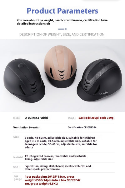Casco de Equitación Transpirable para Adultos y Niños - Protección Certificada - Image 10