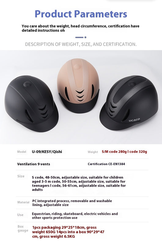 Casco de Equitación Transpirable para Adultos y Niños - Protección Certificada - Image 10