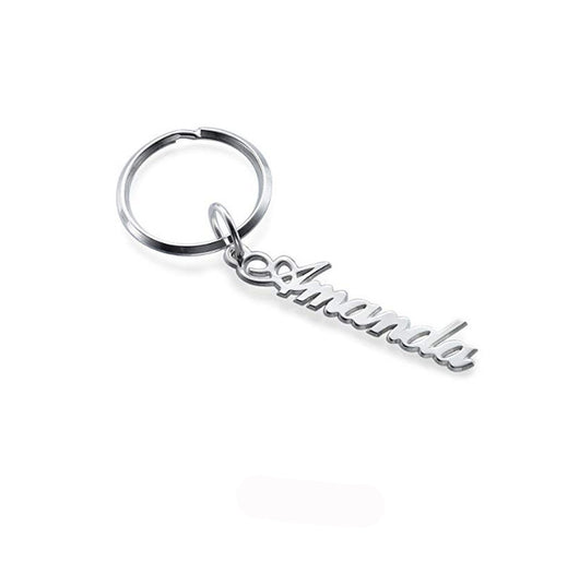 Llavero Personalizado de Acero Inoxidable con Letras - Image 11