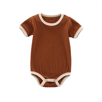 Mono Bebé Verano Ajustado con Costillas - Pijama Cómodo de Una Pieza - Image 5