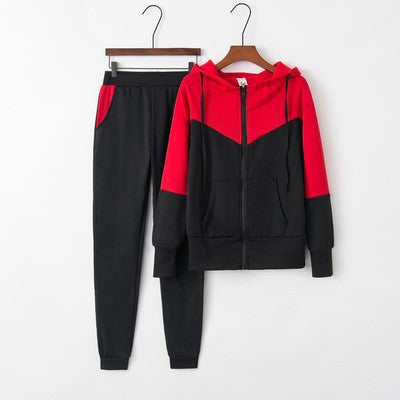 Sudadera Deportiva con Capucha y Detalles de Costura Moderna
