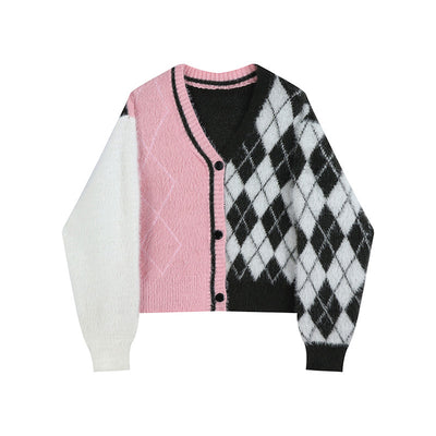 Blusa Escote V Manga Contraste Diseño Exclusivo - Image 4