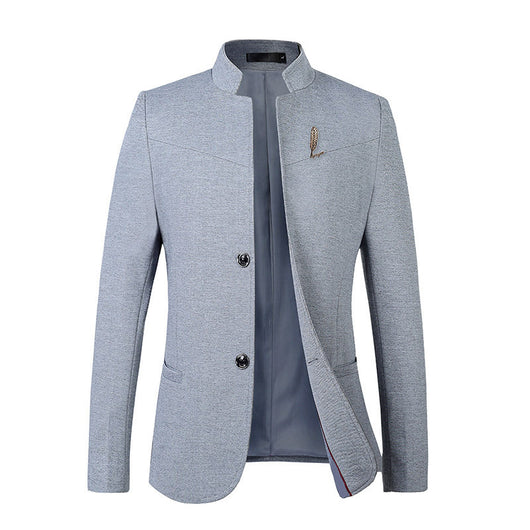 Abrigo Casual Slim Fit de Color Liso para Hombre - Image 5