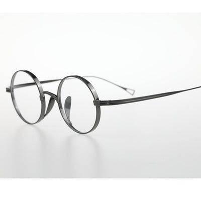 Gafas Retro de Titanio Puro - Montura Completa - Image 2