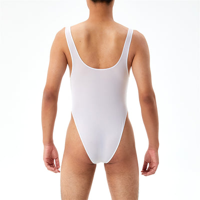 Enterizo Transparente Elástico Talla Grande para Hombre con Bolsa U - Image 8