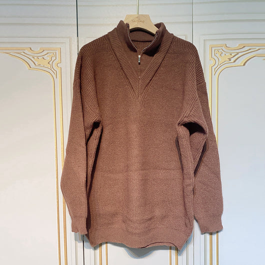 Suéter Oversized Retro Hong Kong Estilo Desenfadado para Mujer - Image 5
