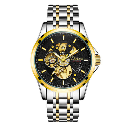 Reloj Automático de Acero Inoxidable con Correa de Moda Hipster - Image 8