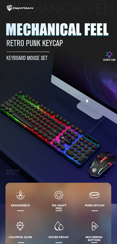 Kit Teclado y Ratón Alámbrico para Oficina y Negocios - Image 9