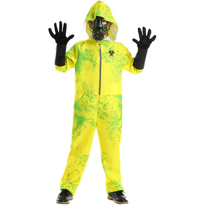 Disfraz de Protección Biológica con Estampado Zombie para Juego de Rol - Image 11