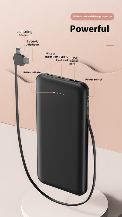 Batería Portátil con Cable Integrado - Image 17