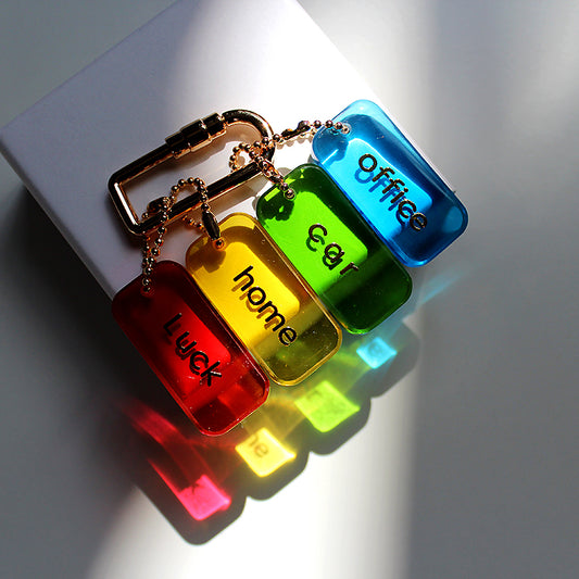 Llavero Diseño Original Amuleto de la Suerte - Colgante Personalizado