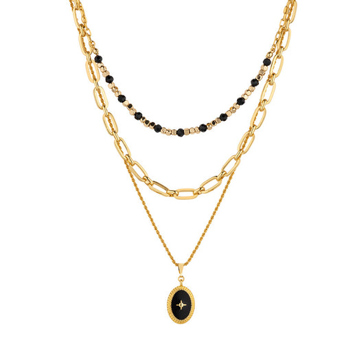 Cadena de Oro 18k con Dije Estrella - Collar Elegante para Clavícula - Image 2