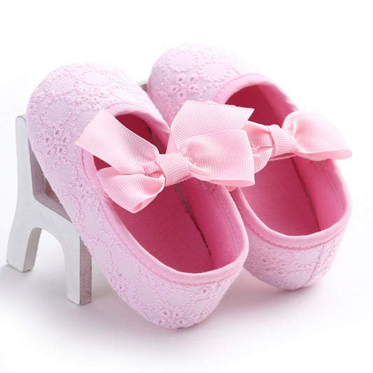 Zapatos Infantiles con Moño - Colores Sólidos - Image 2