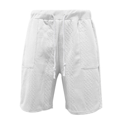 Shorts de Punto Jacquard Holgados para Hombre - Image 17