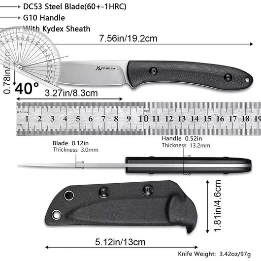Cuchillo Táctico Integrado para Camping y Supervivencia - Image 7