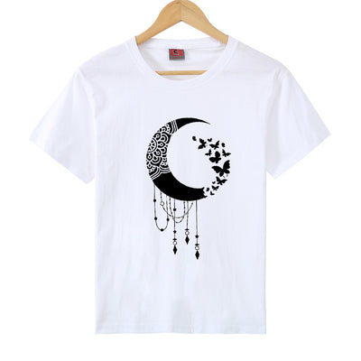 Playera Estampada con Personajes de Dibujos Animados en Inglés para Mujer - Image 6