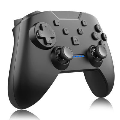 Control Inalámbrico Gamer Bluetooth con Luces LED Transparente - Image 9