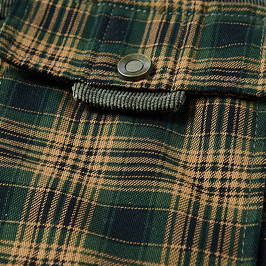 Camisa de Franela Térmica para Hombre - Cuadros Otoño Invierno - Image 11
