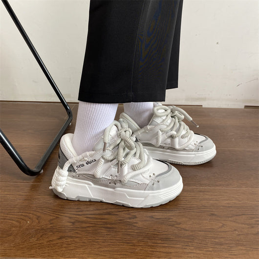 Zapatillas Plataforma Estilo Coreano para Mujer - Dad Shoes Versátiles - Image 16