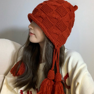 Bufanda Roja Ciervo para Mujer - Estilo Elegante
