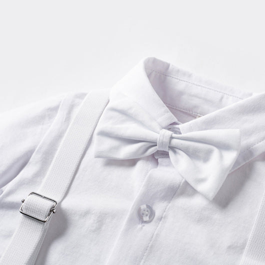 Conjunto Elegante para Niño: Jumpsuit, Chaleco y Gorra - Image 14
