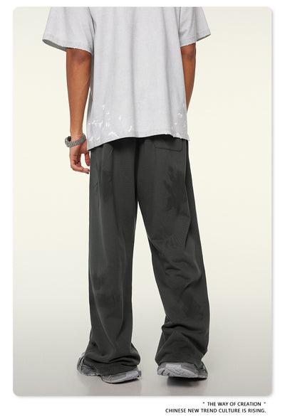 Pantalones Casuales Juveniles Teñidos con Barro - Image 16