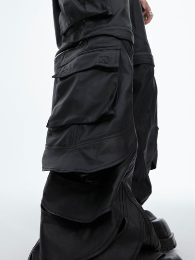 Pantalones Bootcut Casuales con Diseño Calado para Hombre - Image 3