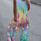 Jumpsuit Ancho Estampado con Bolsillos Laterales para Mujer