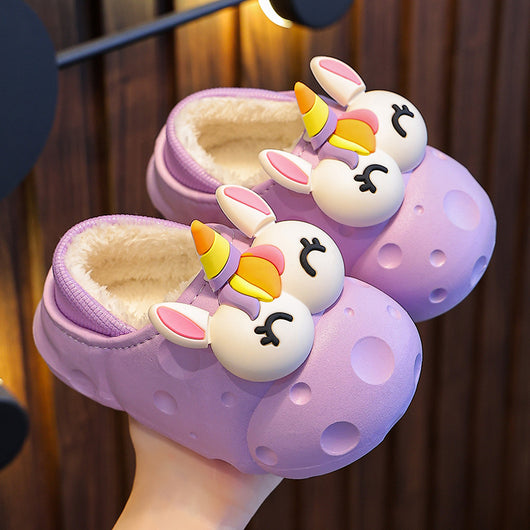 Pantuflas de Algodón para Niños y Niñas con Forro Cálido - Image 8