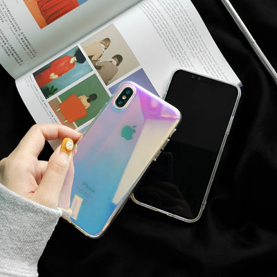 Funda Transparente con Efecto Láser para Celular - Image 9