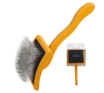 Peine Deslanador de Madera con Cuchilla de Aire y Aguja para Mascotas - Image 10