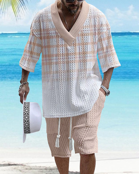 Conjunto Deportivo Hombre Verano Suelto - Short y Playera - Image 17