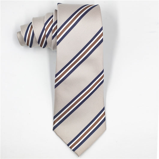 Corbata Formal de Contraste en Twill para Hombre - Estilo Ejecutivo - Image 4