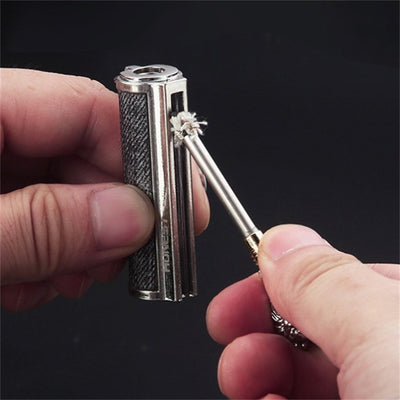 Encendedor Metálico Recargable con Llave - Resistente 10,000 Usos - Image 24