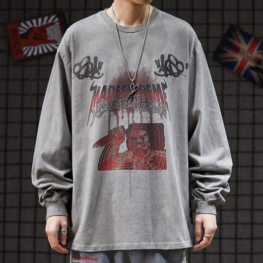 Camisetas de Manga Larga Estilo Vintage - Image 10