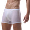 Calzoncillos Ice Silk Transparentes con Elástico Cómodo para Hombre