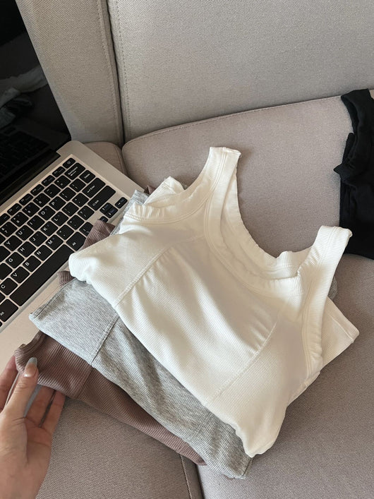 Camiseta Modal Talla Grande con Tirantes Reforzados - Image 12