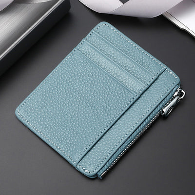 Cartera Minimalista de Cuero Genuino - Portacédulas Premium - Image 12